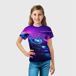 Футболка детская Need for Speed, цвет: 3D-принт — фото 2