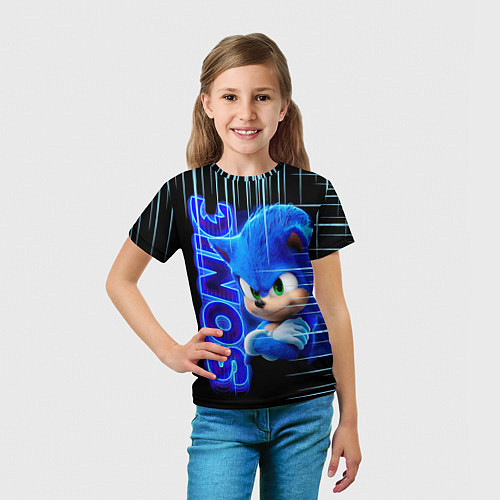Детская футболка Sonik / 3D-принт – фото 5