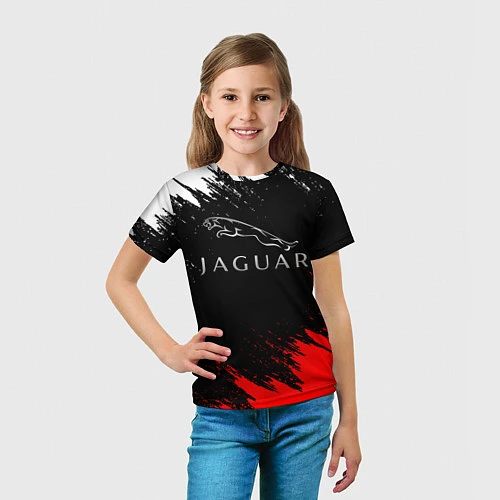 Детская футболка Jaguar / 3D-принт – фото 5