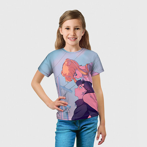 Детская футболка SAILOR MOON / 3D-принт – фото 5