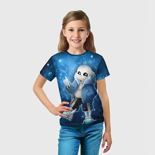 Детская футболка UNDERTALE / 3D-принт – фото 5