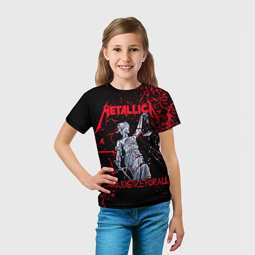 Детская футболка Metallica / 3D-принт – фото 5