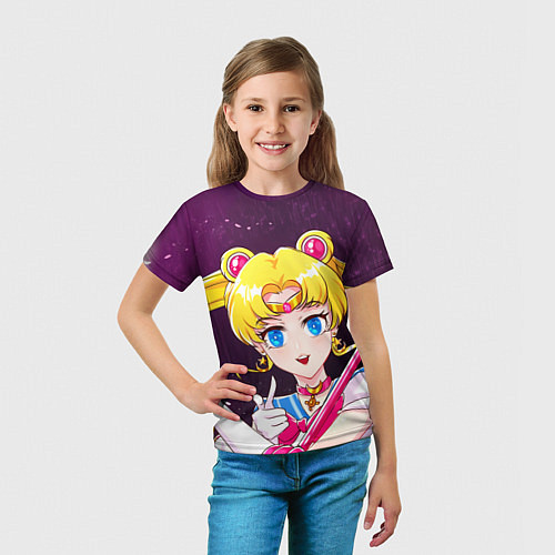 Детская футболка Sailor Moon / 3D-принт – фото 5