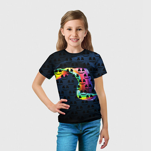 Детская футболка MARSMELLO / 3D-принт – фото 5