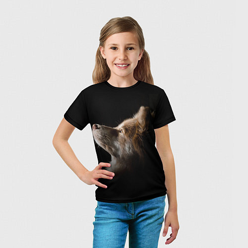 Детская футболка Пес / 3D-принт – фото 5