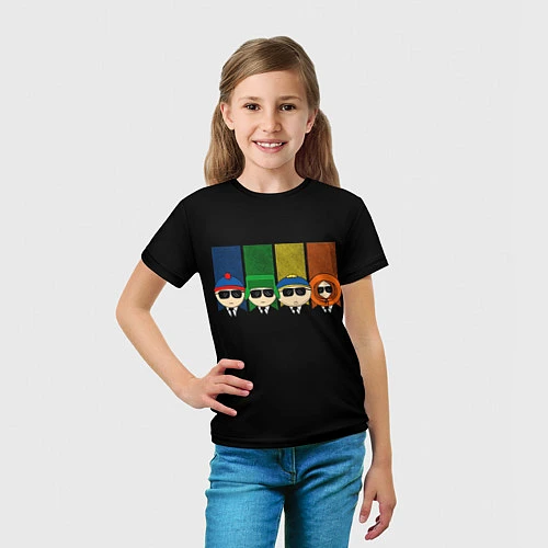 Детская футболка ЮЖНЫЙ ПАРК / 3D-принт – фото 5