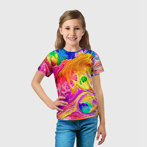 Детская футболка TIE DYE / 3D-принт – фото 5