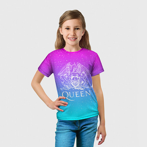 Детская футболка QUEEN / 3D-принт – фото 5