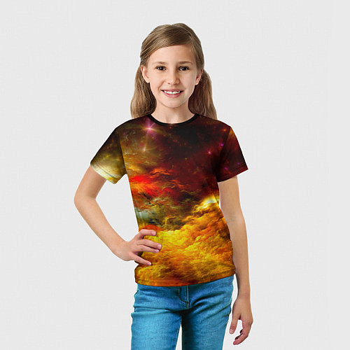Детская футболка Galaxy / 3D-принт – фото 5