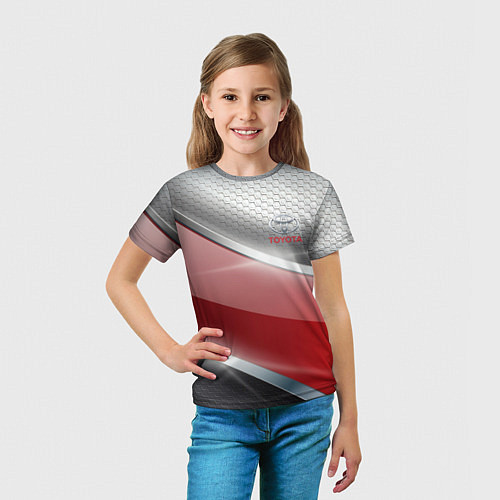 Детская футболка TOYOTA / 3D-принт – фото 5