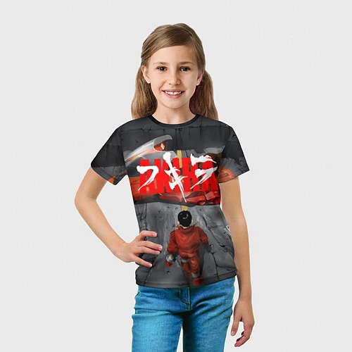 Детская футболка AKIRA / 3D-принт – фото 5