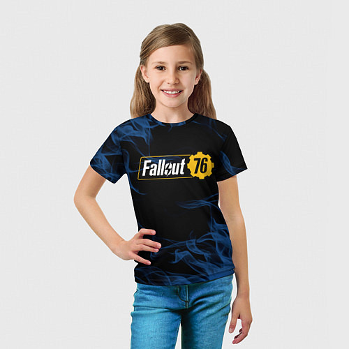 Детская футболка FALLOUT76 / 3D-принт – фото 5