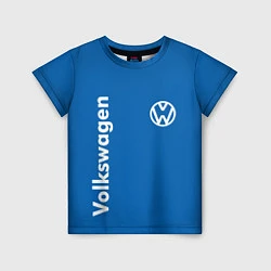Футболка детская Volkswagen, цвет: 3D-принт