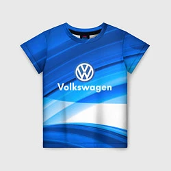 Футболка детская Volkswagen, цвет: 3D-принт