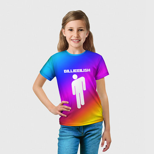 Детская футболка BILLIE ELLISH 2020 / 3D-принт – фото 5