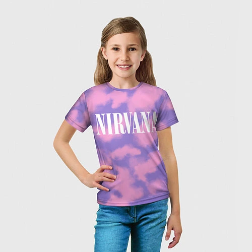 Детская футболка NIRVANA / 3D-принт – фото 5