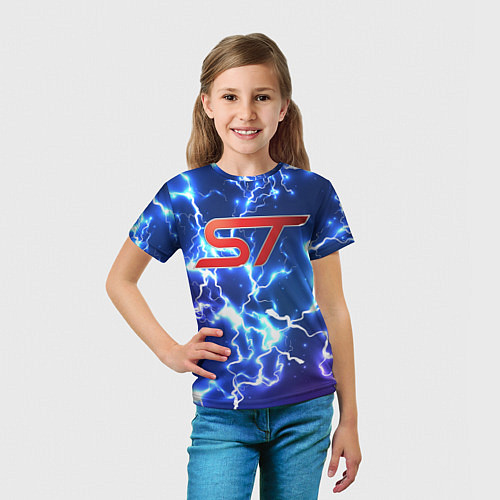 Детская футболка Ford ST / 3D-принт – фото 5