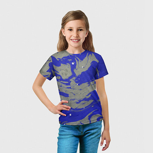 Детская футболка Краски / 3D-принт – фото 5