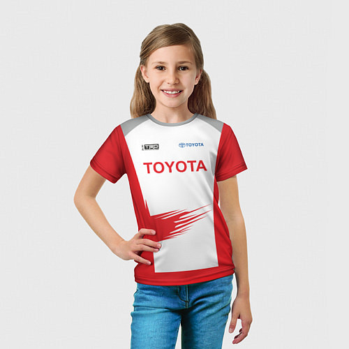 Детская футболка Toyota Driver / 3D-принт – фото 5