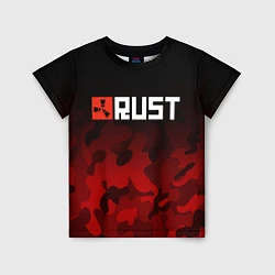 Футболка детская RUST, цвет: 3D-принт