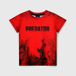 Футболка детская PREDATOR, цвет: 3D-принт