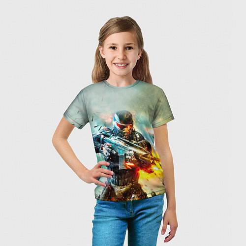 Детская футболка CRYSIS / 3D-принт – фото 5