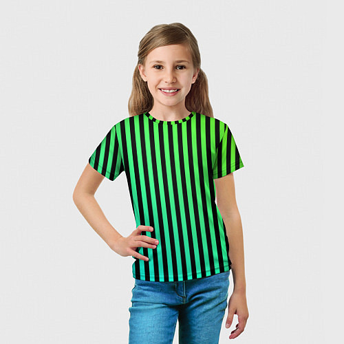 Детская футболка Пикси полосы / 3D-принт – фото 5