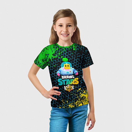 Детская футболка Sprout Brawl Stars / 3D-принт – фото 5