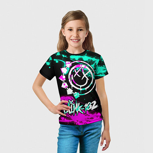 Детская футболка Blink-182 6 / 3D-принт – фото 5