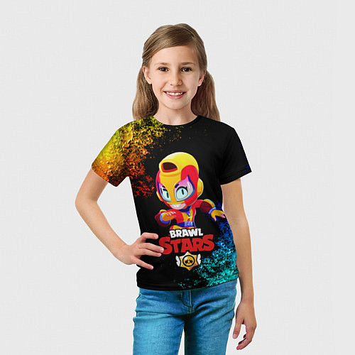 Детская футболка Brawl Stars MAX / 3D-принт – фото 5