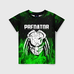 Футболка детская PREDATOR, цвет: 3D-принт