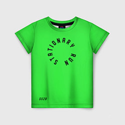 Футболка детская Stationary Run, цвет: 3D-принт