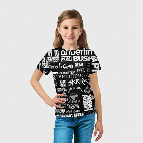 Детская футболка Рок группы / 3D-принт – фото 5