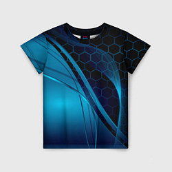 Детская футболка ABSTRACT BLUE