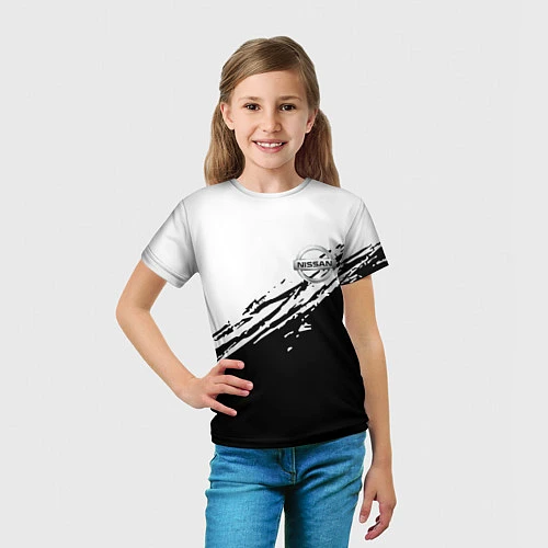 Детская футболка NISSAN / 3D-принт – фото 5