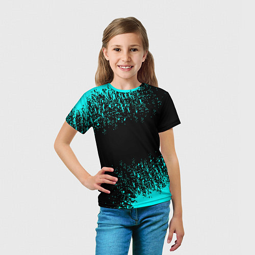 Детская футболка Краска / 3D-принт – фото 5
