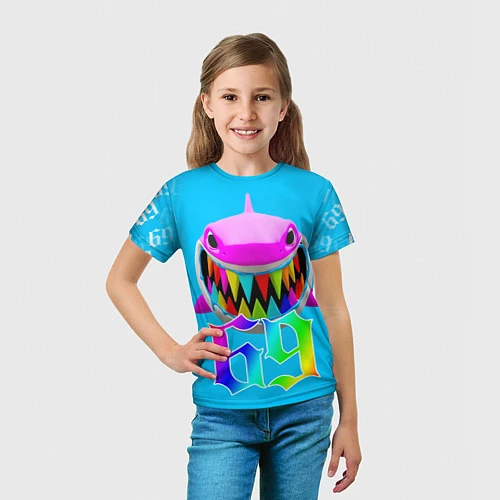Детская футболка 6IX9INE / 3D-принт – фото 5