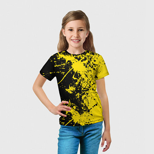 Детская футболка Ночное солнце / 3D-принт – фото 5