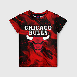 Футболка детская CHICAGO BULLS, цвет: 3D-принт