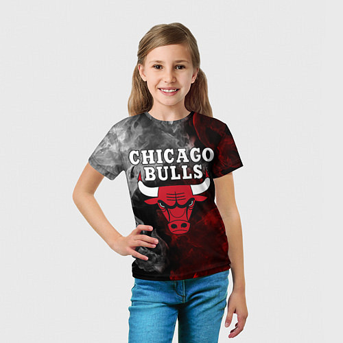 Детская футболка CHICAGO BULLS / 3D-принт – фото 5