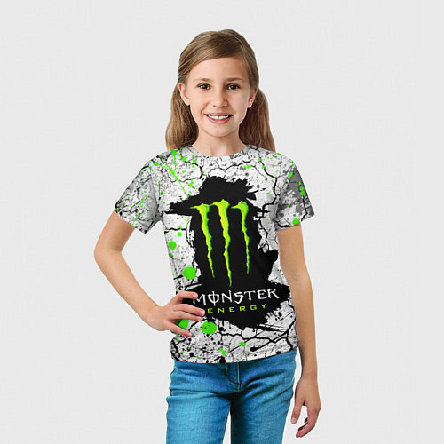Детская футболка MONSTER ENERGY Z / 3D-принт – фото 5