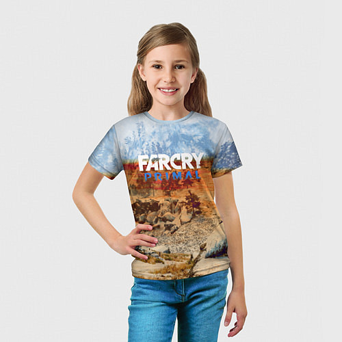 Детская футболка FARCRY:PRIMAL / 3D-принт – фото 5
