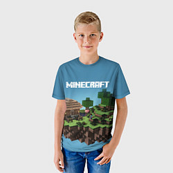 Футболка детская Minecraft, цвет: 3D-принт — фото 2