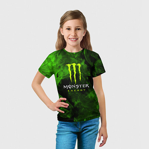 Детская футболка MONSTER ENERGY / 3D-принт – фото 5