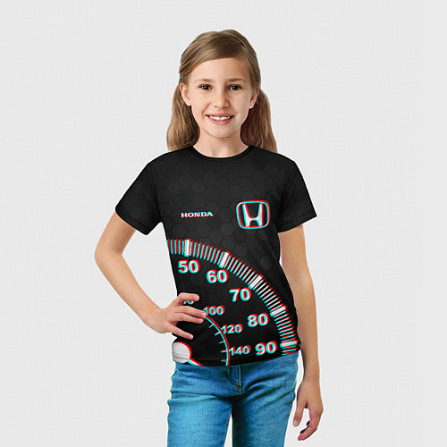 Детская футболка HONDA / 3D-принт – фото 5