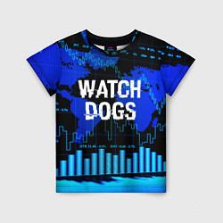 Футболка детская Watch Dogs, цвет: 3D-принт