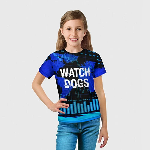 Детская футболка Watch Dogs / 3D-принт – фото 5