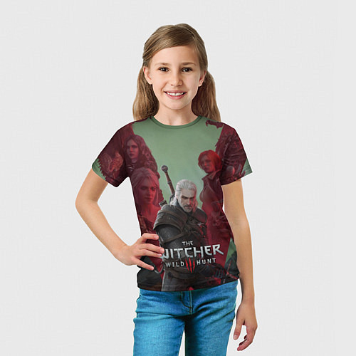 Детская футболка The Witcher 5-летие / 3D-принт – фото 5