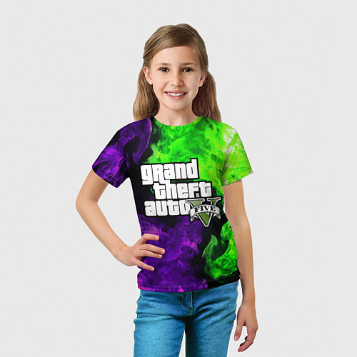 Детская футболка GTA 5 / 3D-принт – фото 5