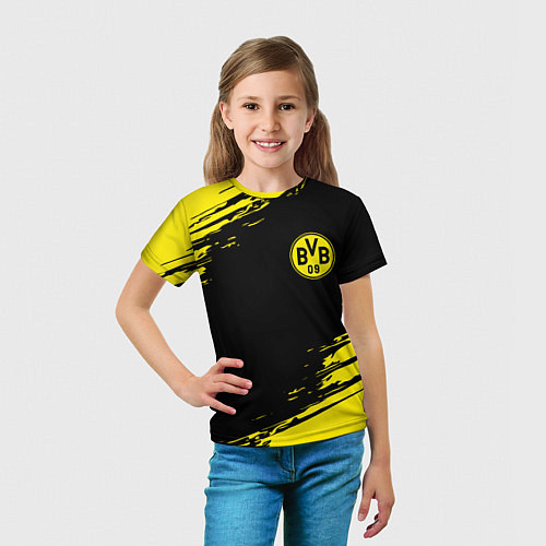 Детская футболка BORUSSIA / 3D-принт – фото 5